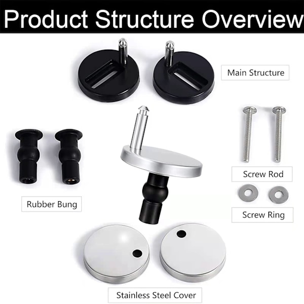 #2 universel toilet sæde fastgørelse foldbar toilet låg fastgørelse toilet sæde#