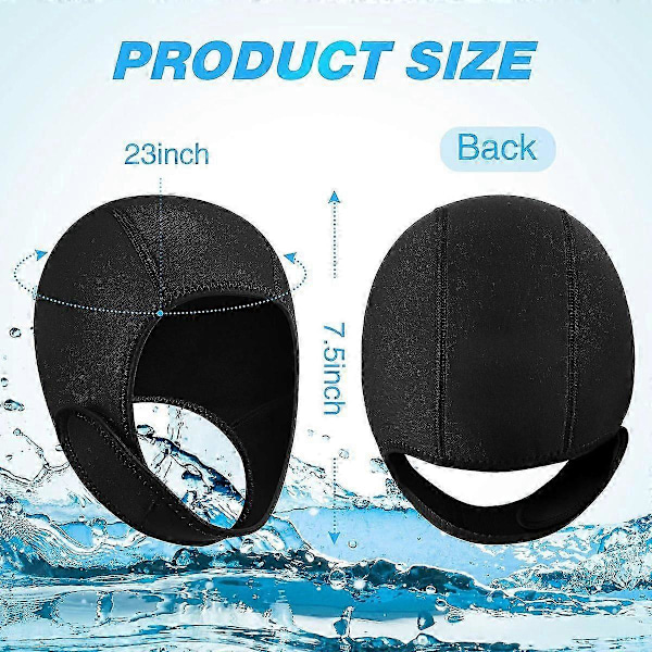 Neopreenihuppu Sukellushuppu Leukahihnoilla Surffaus 2,5 mm Sukellus Naiset Purjehdus