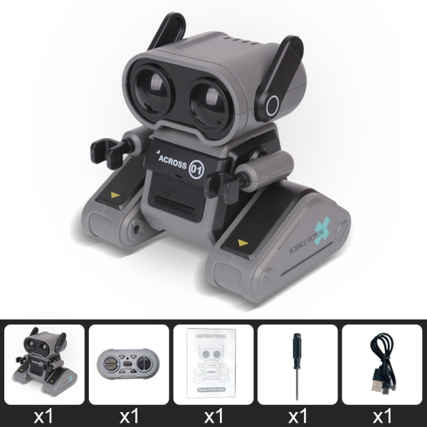#RC Robot Legetøj, Fjernstyret Robot Legetøj Gå & Dans Børne Robot Legetøj#