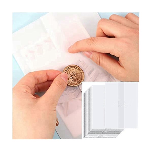 120 st Vellumkuvert, 12,7x17,8 cm Vellum Papper Förvikt Bröllopsinbjudningspapper Transparent Vellum