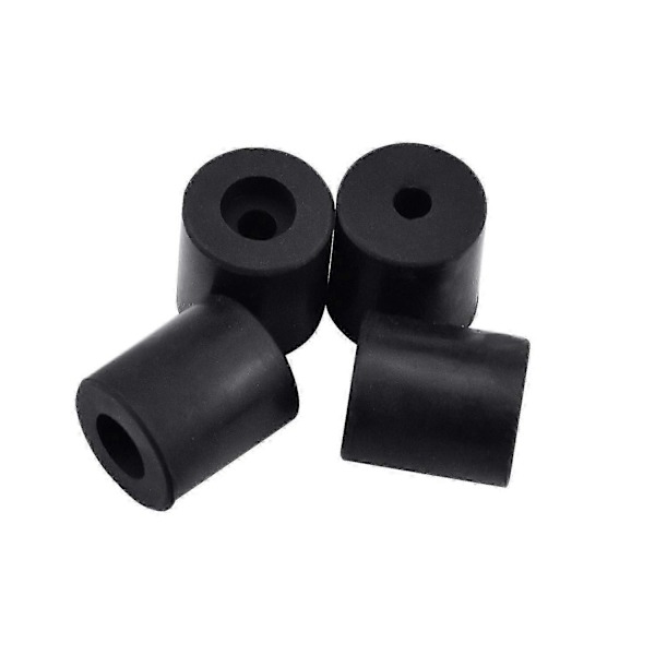 Silikonisolerad Dämpare Buffertrör Enhet 3D-Skrivare Uppvärmd Bädd Nivellering Anet A8 Wanhao D9 Anycubic Mega, 40*40*8mm Svart