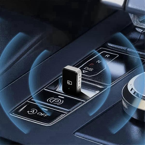 Trådløs AUTO&CARPLAY 2 i 1 Biladapter Stemmeassistent Trådløs Mini Box Adapter Android 11+ System