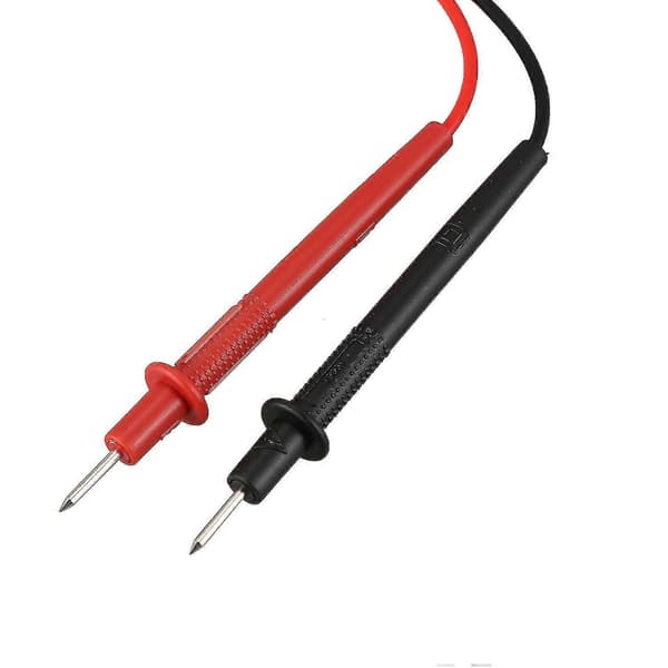 28\" Multimeter Testledninger, Sort og Rød, 1 Par