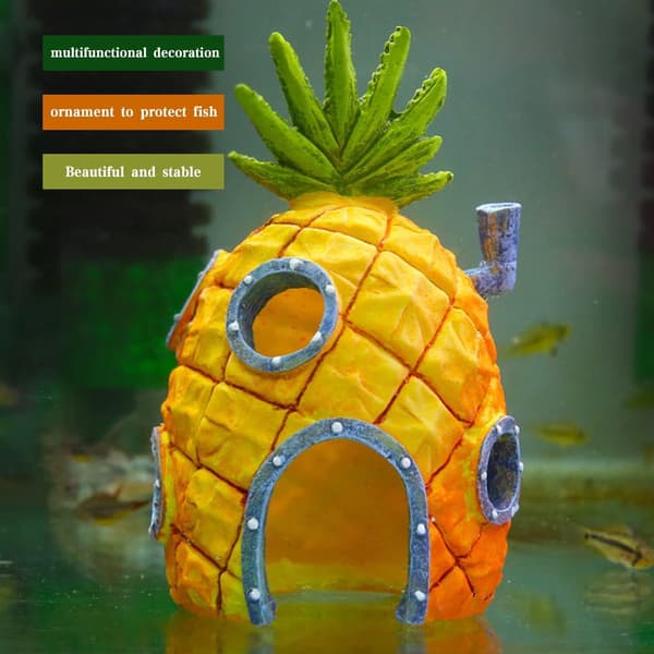 /#/Ananas hus, harpiks hule akvarium/#/