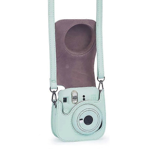 Lämplig för Fujifilm instant mini12 kameraväska skyddsfodral, grön