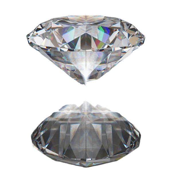 /#/80mm Klar Krystallglass med Stativ Kunstige Glass Diamanter for Bryllupsgaver Hjemmedekor Gave til Halloween Jul Thanksgiving/#/