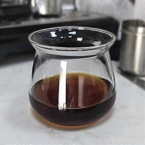 2 st Glas Kaffemuggar Högtemperatur Borosilikatglas Mugg Kaffekopp 275ml Handbryggt Kaffe