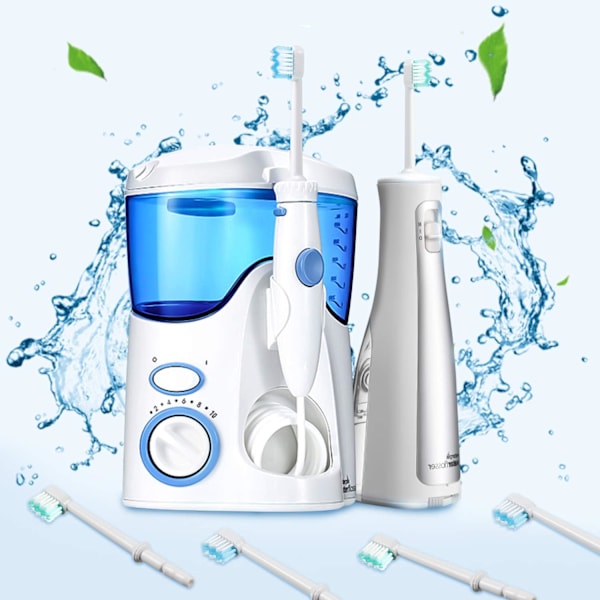 10 stycken ersättningsmunstycken kompatibla med Water Flosser WP-100,