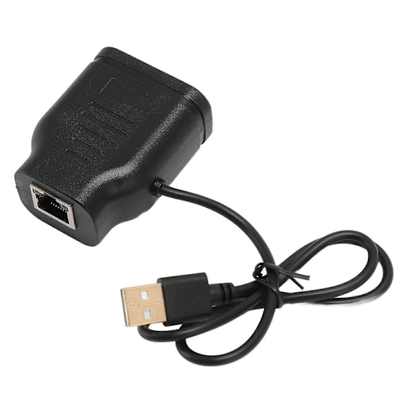 RJ45 Splitter Adapter 1 til 2 1000Mbps Op til 328ft Understøtter To Enheder Samtidig Internetadgang Stik LAN Netværksforbindelse