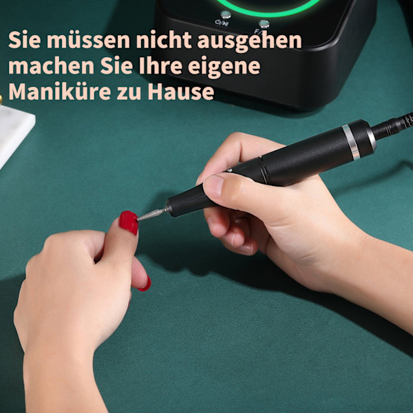#Manikyr Pedikyr Set Elektrisk Nagelfil Cutter Gel Naglar Manikyr#