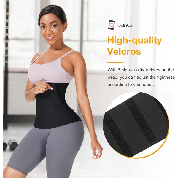 Waist Trainer til kvinder Wrap Waist Training Band, Sports Corset B