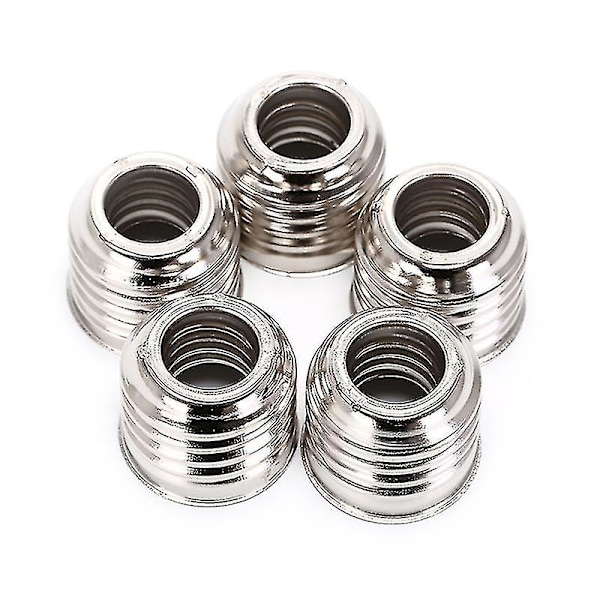 5x E27 - E14 Lampunpidikkeen muunninsovitin polttimon lampunpidikkeen adapteripistoke