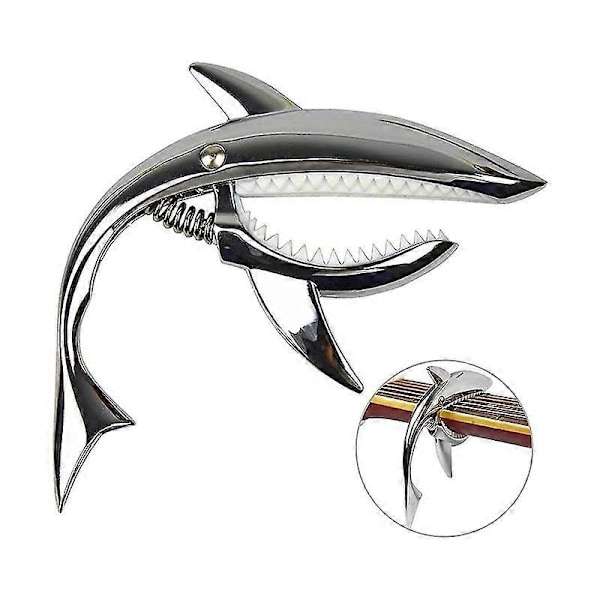 Zinklegering Gitarr Pitch Clip Akustisk Gitarr Elgitarr Pitch Clip Musikinstrument Tillbehör