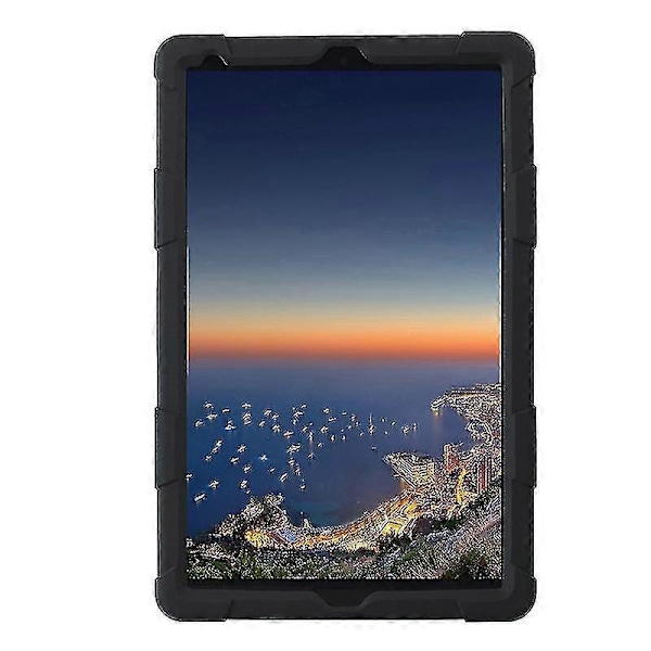 10.1 Tum Tablet Fodral Silikonfodral Tabletstativ Universellt Tablet Fodral Justerbart Stativ med Kapacitiv Penna
