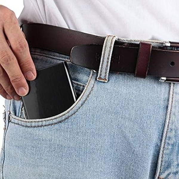 (Svart) RFID Kreditkortskyddsplänebok, Blockera Identitetsstölder