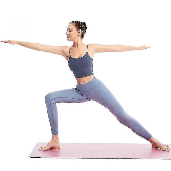 Dame Tie Dye Høy Midje Leggings Abdominal Kontroll Trening Leggings Dame Yoga Bukser jk83m