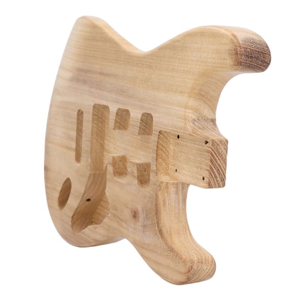 Ubehandlet Gitar Kropp for SSH Stil Ferdigborede Hull Paulownia Tre Elektrisk Gitar Kropp for DIY Musikkinstrument