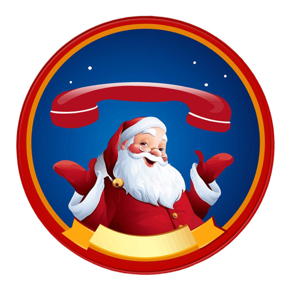 Jul Dörrmatta Mjuk Klar Tryckt Halkfri Rund Sovrum Vardagsrum Jultomte Mönster Golvmatta För Daglig Användning Kaesi80 cmD