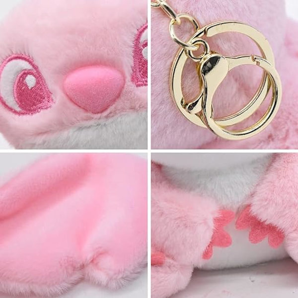 #Avaimenperä Stitch-riipus Minihahmo Piirretty Pehmo Avaimenperä Teema#