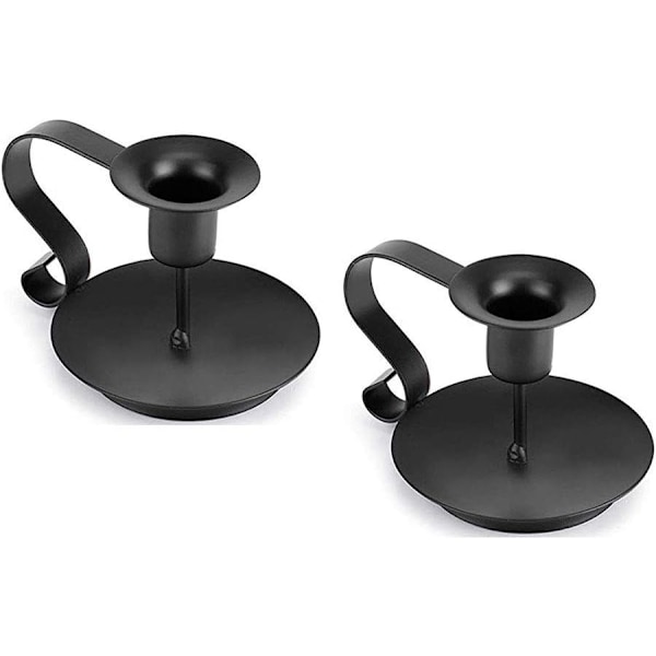 #Smijern Taper Lysestager Sort Lysestager Lys#