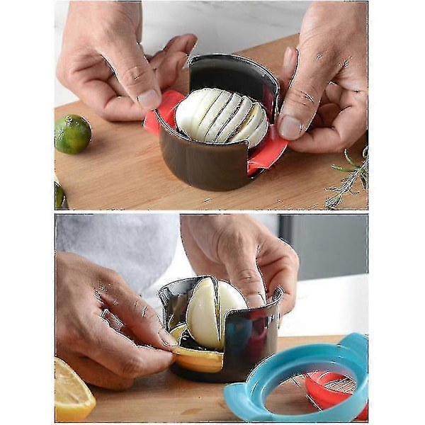Multifunktionell Äggskärare Ägg 3i1 Skivare Delare Skärare Form Blomma-form Lunchkött Skärare Köksprylar Tillbehör