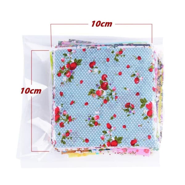 #Patchwork-kangas 10x10cm värikäs puuvillasetti kangaspaketti 60 kpl#