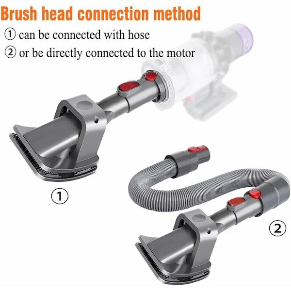 Koiran turkinhoitoharja yhteensopiva Dyson V6 V7 V8 V10 V11 -imurin kanssa