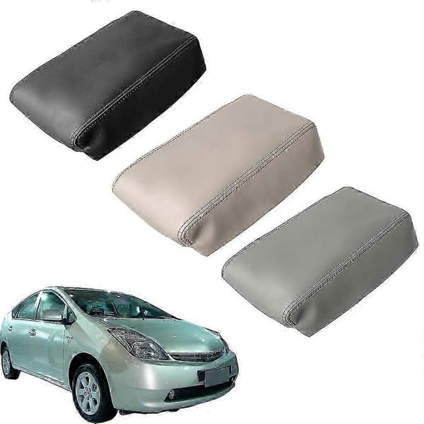 för Prius 2004-2009 PU Läder Bil Mittkonsol Armstödsskydd Auto Armstöd Box Pad Lock Pro