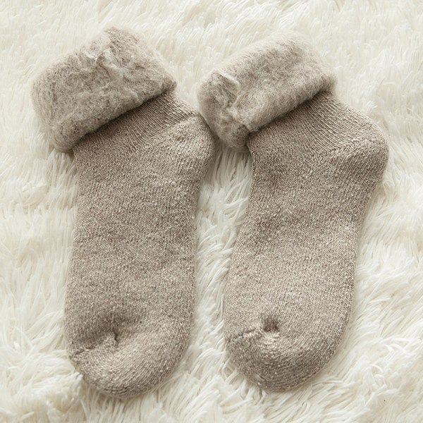 #Strømper (1 par) bløde & varme uld hjælper mod kolde fødder#