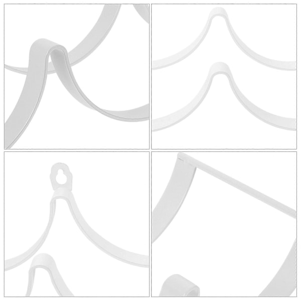 Skyformet Toalettpapirholder Baderom Toalettpapirrullholder Veggmontert Tissueholder