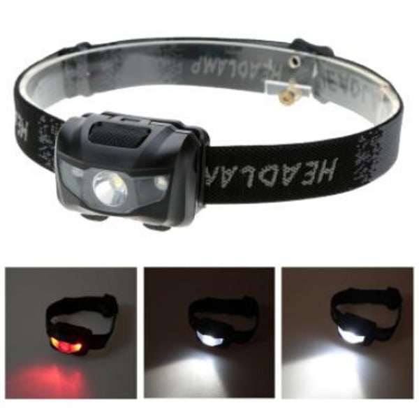 #Lightweight and powerful 3w headlamp - black, migratory headlamp#