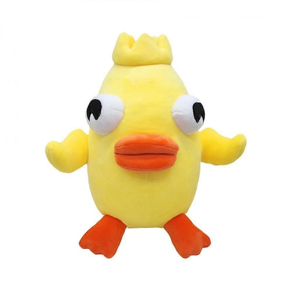 Söpö Ducky Momo -pehmolelu, pehmeät täytetyt eläimet, ankka-sarjakuva pehmolelut tytöille ja pojille syntymäpäiväksi