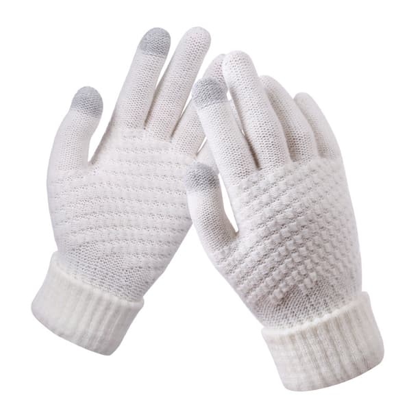 /#/Strikkede hansker Super Soft Touchscreen hansker Vinter Unisex/#/