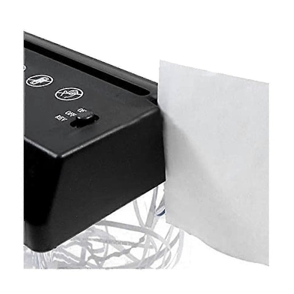 Bærbar Elektrisk Papirshredder USB Batteridrevet Shredder til Kontor, Skole og Hjem