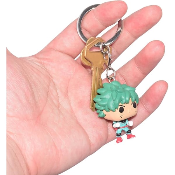 /#/My hero academy entourage green valley idusha keychain, pock/#/