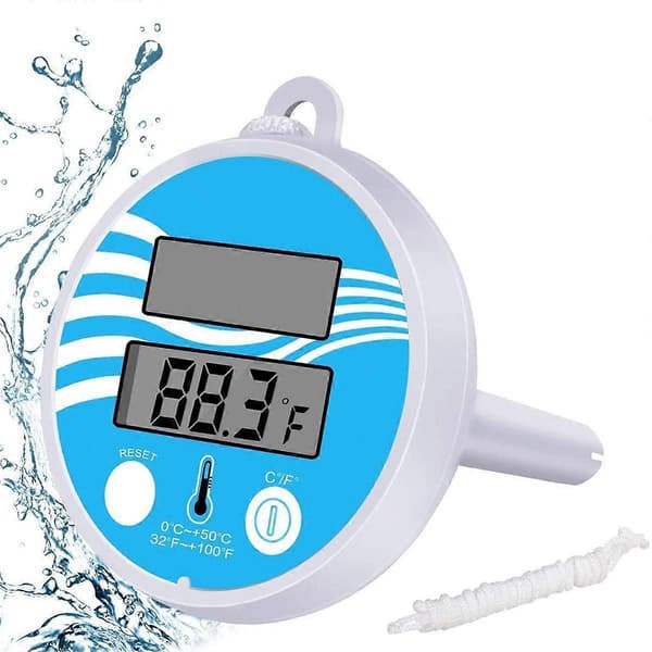 Flydende Pool Termometer, Svømmepøl Termometer, Solar Svømmevand Termometer