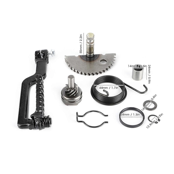 Moped Kickstart Spak Axel Växel Monteringssats Passar GY6 49CC 50CC 80CC 100CC Scooter