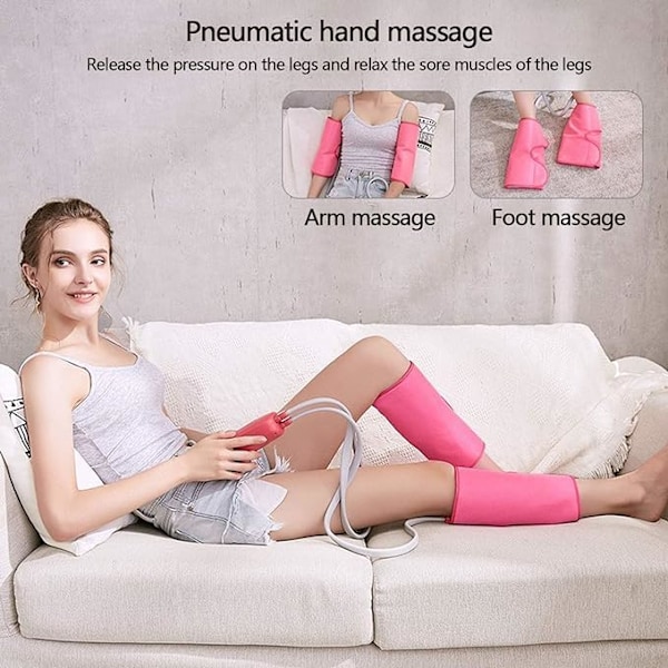 #(Rosa) Knäskada Spasmmassager Lindrar Ledvärk#
