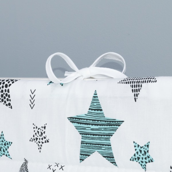 #Sengestød sengestød 200x30 cm til baby seng, (hele vejen rundt) med kantbeskyttelse, rede), kanter, sengetøj, sengestød#