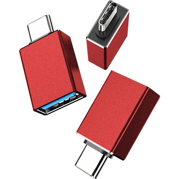 USB-C - USB 3.1 OTG-sovitin (3 kpl), USB Type C uros - USB A