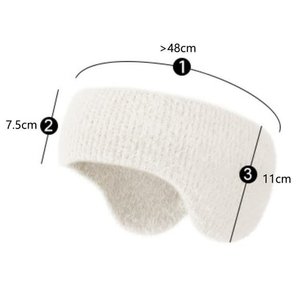 #(Svart) Ørehette Hodebånd - Hodebånd for optimal ørebeskyttelse under jogging#