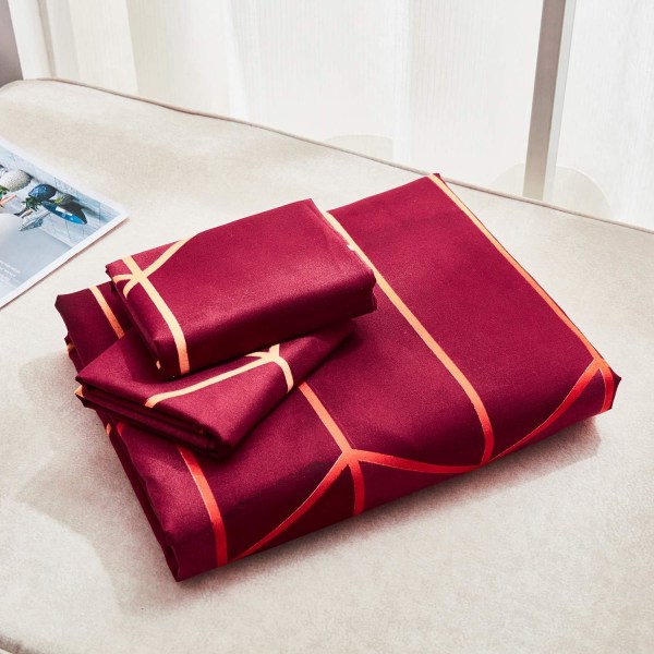 #Täcke Set 135x200cm med 1x Kuddfodral 50x70cm Unik Mode 3D#