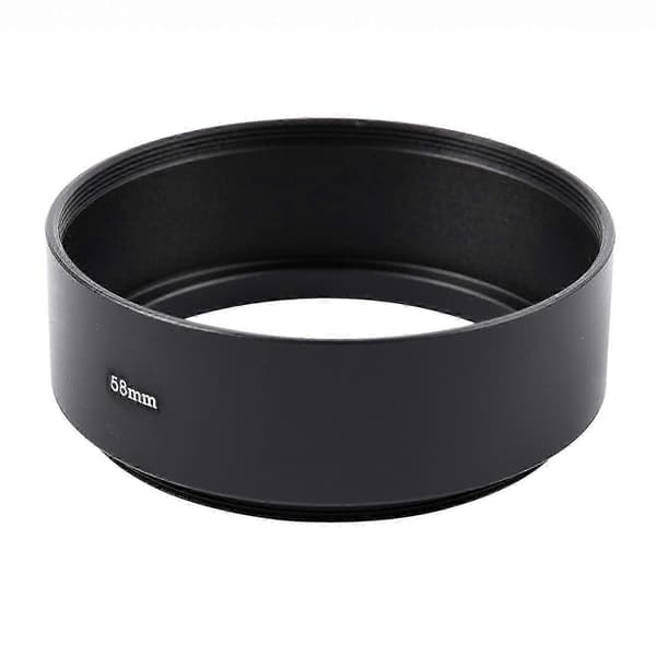 58mm Mount Standard Metal Modlysblænde til