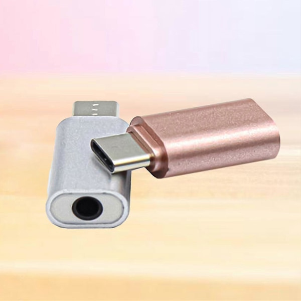 Adapteri Kannettava Plug and Play Mini Type C - 3,5 mm Kuulokeliitäntä Audio Stereo Muunnin Huaweille