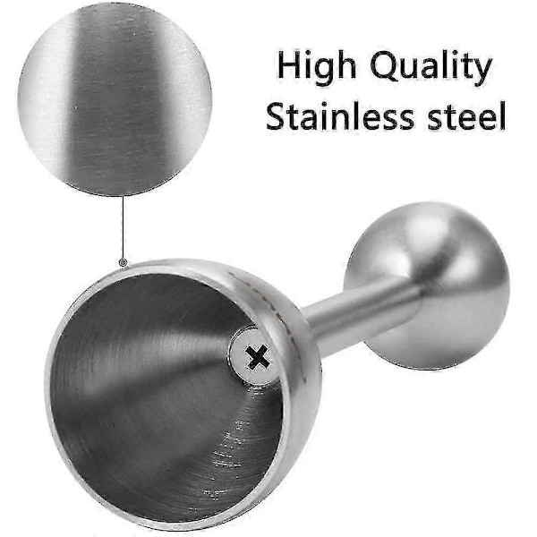Egg Cracker Topper Cutter Sett For Myke Kokte Egg Rustfritt Stål