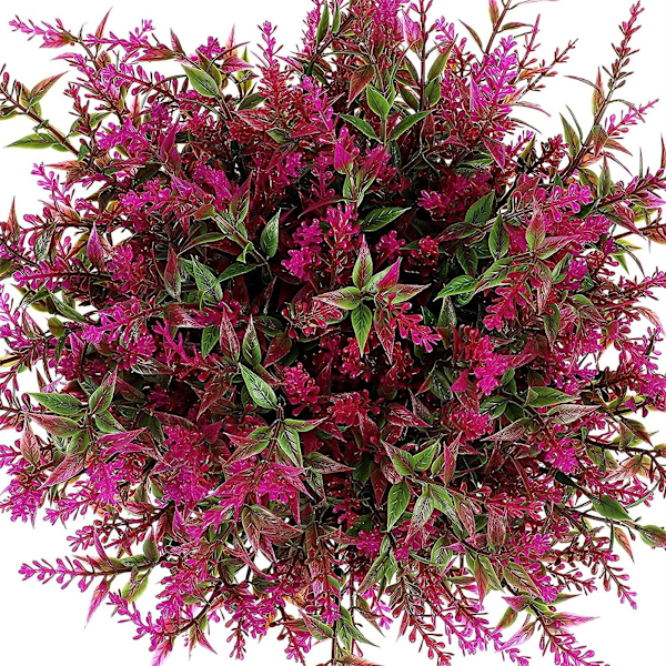 #Konstgjorda Växter Konstgjorda Blommor Utomhus, UV-Resistenta Buskar,f#