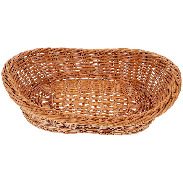 Brødkurv Frugtkurv Køkken Mad Serveringsholder Imitation Rattan Kurv
