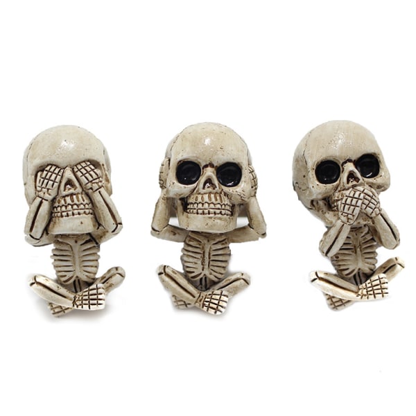 (3 Pack)Giftset Skull Car Air Fresheners Vent Clips Diffusers, S