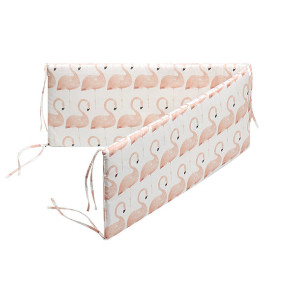 #Sengestolpe for barneseng (flamingo)#