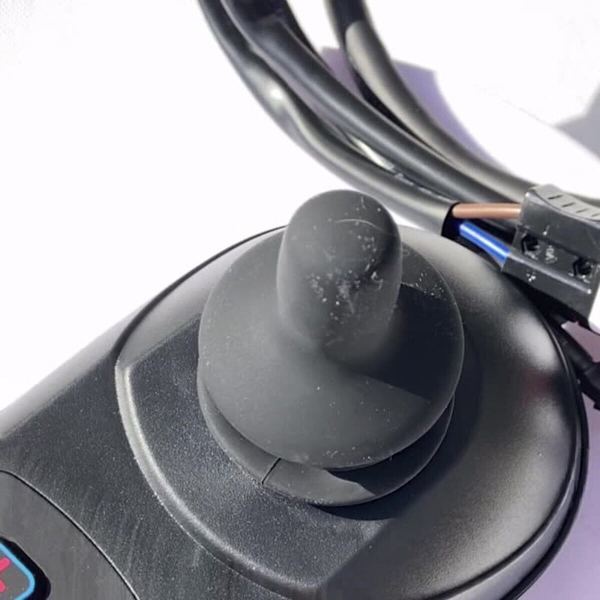 2 kpl Kumikahva Joystick-painikkeet Sähköpyörätuolille Jet